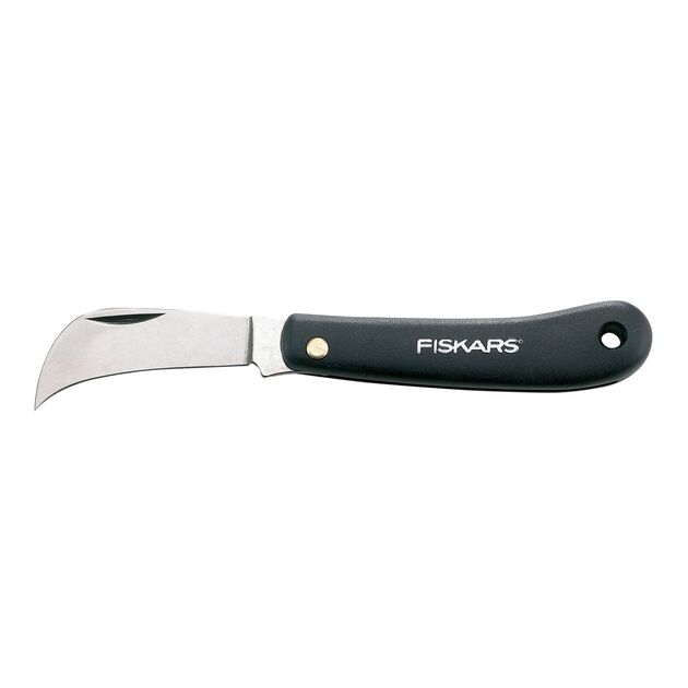 Fiskars Ніж для щеплення рослин K62 вигнутий, 17 см, 50г, фото  | SNABZHENIE.com.ua