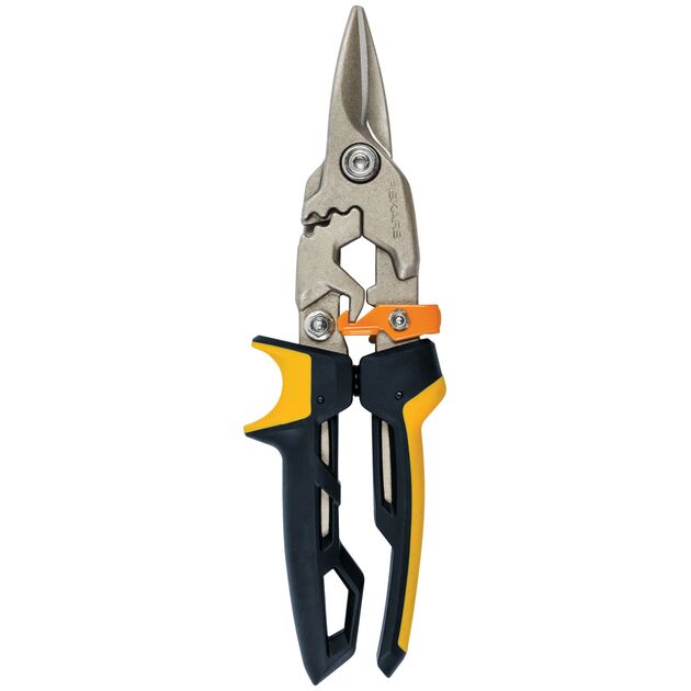 Fiskars Ножиці для металу прямі PowerGear, фото  | SNABZHENIE.com.ua