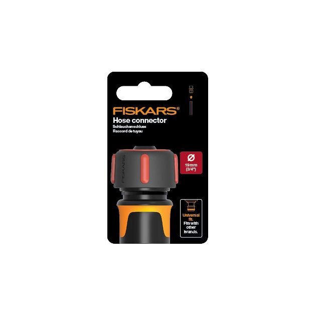 Fiskars Конектор для шлангу 19 мм(3/4")  Watering, фото , изображение 3 | SNABZHENIE.com.ua Fiskars Конектор для шлангу 19 мм(3/4")  Watering, фото , изображение 3 | SNABZHENIE.com.ua
