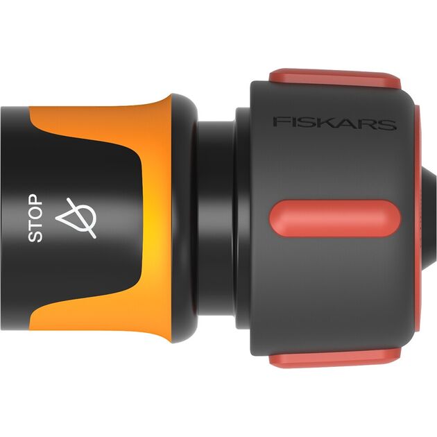 Fiskars Конектор для шлангу 19 мм(3/4")  з автостопом LB30 Watering, фото  | SNABZHENIE.com.ua