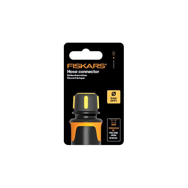 Fiskars Конектор для шлангу  9мм (3/8")  Watering, фото , зображення 3 | SNABZHENIE.com.ua Fiskars Конектор для шлангу  9мм (3/8")  Watering, фото , зображення 3 | SNABZHENIE.com.ua