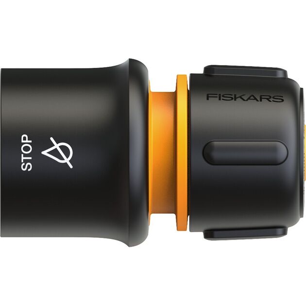 Fiskars Конектор для шлангу SOL  13-15мм(1/2-5/8") з автостопом LB30 Watering, фото  | SNABZHENIE.com.ua