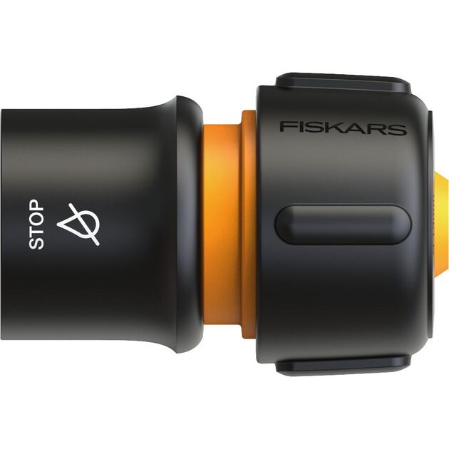 Fiskars Конектор для шлангу SOL 19мм(3/4") з автостопом LB30 Watering, фото  | SNABZHENIE.com.ua