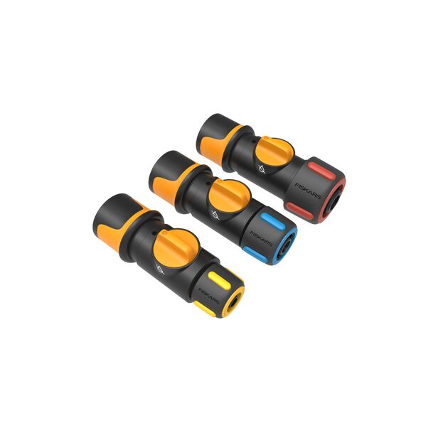 Fiskars Конектор для шлангу 13-15 мм(1/2-5/8") з механізмом  увімк/вимк Watering, фото , зображення 4 | SNABZHENIE.com.ua Fiskars Конектор для шлангу 13-15 мм(1/2-5/8") з механізмом  увімк/вимк Watering, фото , зображення 4 | SNABZHENIE.com.ua
