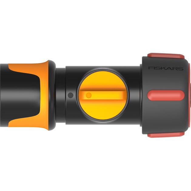 Fiskars Конектор для шлангу 19 мм(3/4")  з механізмом  увімк/вимк Watering, фото  | SNABZHENIE.com.ua