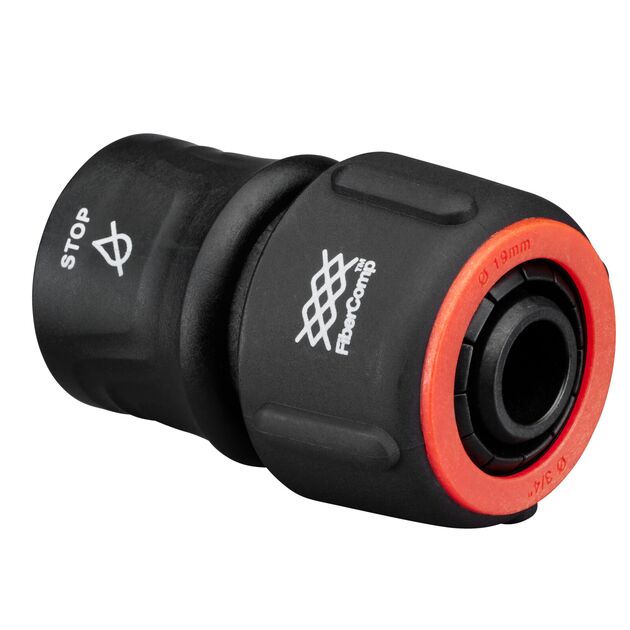 Fiskars Коннектор для шланга 19мм (3/4") c автостопом, FiberComp, фото , изображение 6 | SNABZHENIE.com.ua Fiskars Коннектор для шланга 19мм (3/4") c автостопом, FiberComp, фото , изображение 6 | SNABZHENIE.com.ua