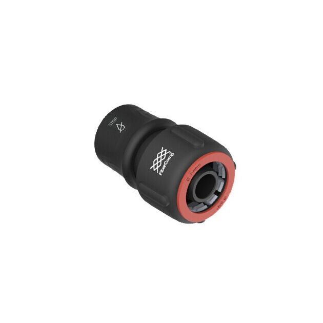Fiskars Коннектор для шланга 19мм (3/4") c автостопом, FiberComp, фото  | SNABZHENIE.com.ua