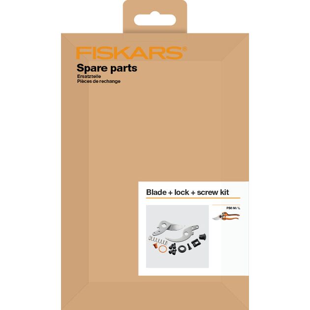 Fiskars Ремкомплект для секатора PB8 M,  PB8 L (лезо, замок, гвинтовий комплект), фото , зображення 3 | SNABZHENIE.com.ua Fiskars Ремкомплект для секатора PB8 M,  PB8 L (лезо, замок, гвинтовий комплект), фото , зображення 3 | SNABZHENIE.com.ua