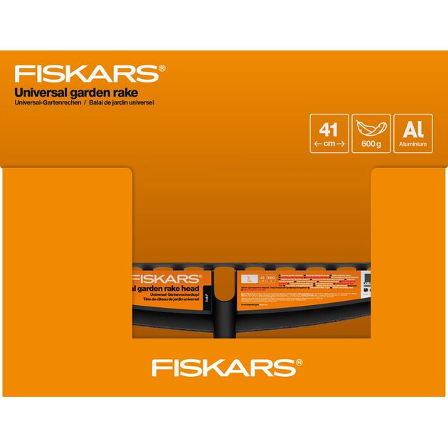 Fiskars Граблі-насадка Solid, 15.2 см, 250г для грунту, 15.2 см, 250г (для живця 1014913), фото , изображение 5 | SNABZHENIE.com.ua Fiskars Граблі-насадка Solid, 15.2 см, 250г для грунту, 15.2 см, 250г (для живця 1014913), фото , изображение 5 | SNABZHENIE.com.ua