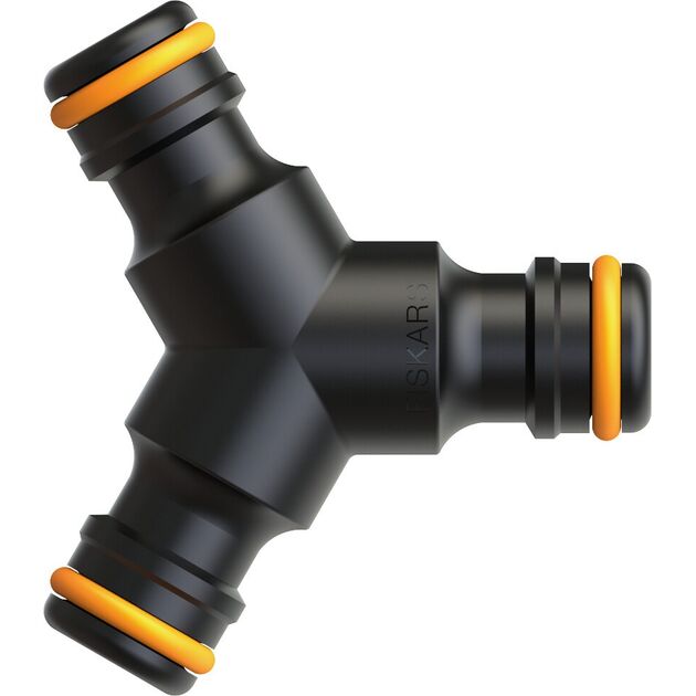 Fiskars Конектор 3-х контактний Watering, фото  | SNABZHENIE.com.ua