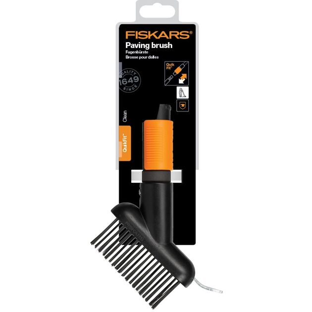 Fiskars Щітка для бруківки QuikFit, фото , зображення 4 | SNABZHENIE.com.ua Fiskars Щітка для бруківки QuikFit, фото , зображення 4 | SNABZHENIE.com.ua