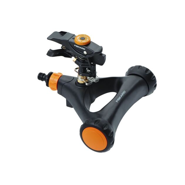 Fiskars Дощувач імпульсний з колесами Watering, 23,5 см, 940г, фото  | SNABZHENIE.com.ua