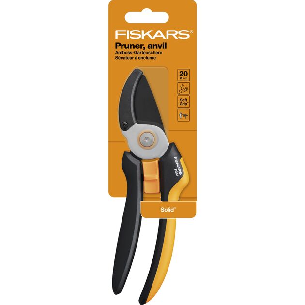 Fiskars Сікатор контактний Solid L P361, 26,5 см, 187гр, фото , зображення 4 | SNABZHENIE.com.ua Fiskars Сікатор контактний Solid L P361, 26,5 см, 187гр, фото , зображення 4 | SNABZHENIE.com.ua