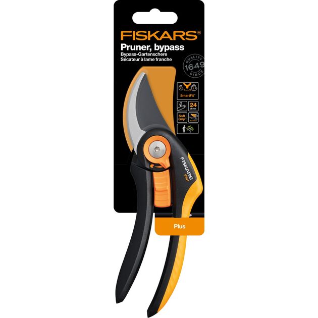 Fiskars Сікатор площинний Plus SmartFit P541, 26,5см, 194г, фото , зображення 9 | SNABZHENIE.com.ua Fiskars Сікатор площинний Plus SmartFit P541, 26,5см, 194г, фото , зображення 9 | SNABZHENIE.com.ua