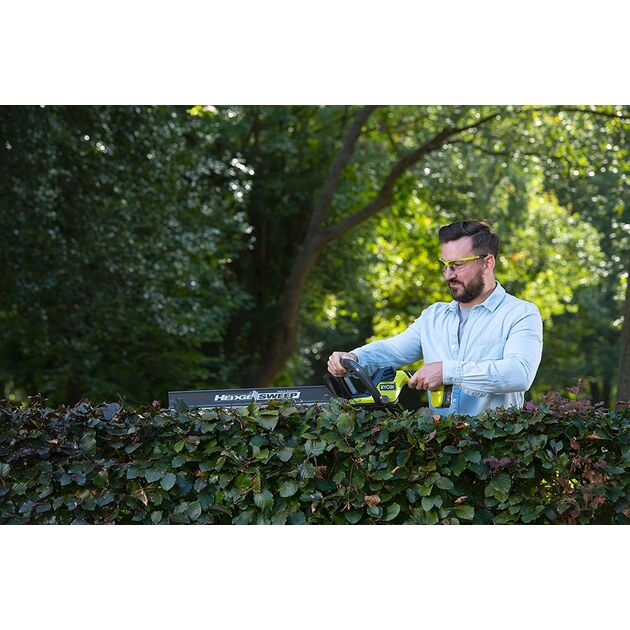 Ryobi Кущоріз ONE+ RY18HTX60A-0, фото , зображення 6 | SNABZHENIE.com.ua Ryobi Кущоріз ONE+ RY18HTX60A-0, фото , зображення 6 | SNABZHENIE.com.ua