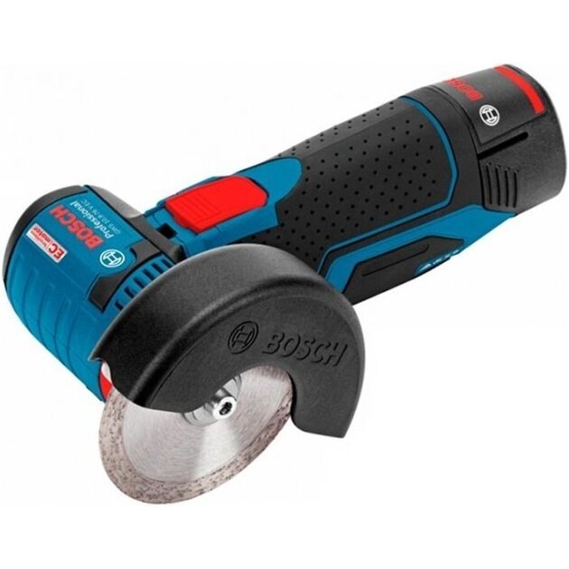 Bosch Шліфмашина кутова акумуляторна GWS 12V-76, 76мм, 12В 1х2Аг, 19500об/хв, шпиндель М5, 0.89кг, фото , зображення 2 | SNABZHENIE.com.ua