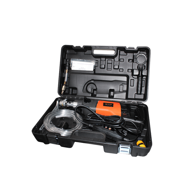 GTM Дриль алмазна ручна з мікроударом DK-160/2PD 1,9 кВт 1080/2160об/хв, фото , зображення 2 | SNABZHENIE.com.ua