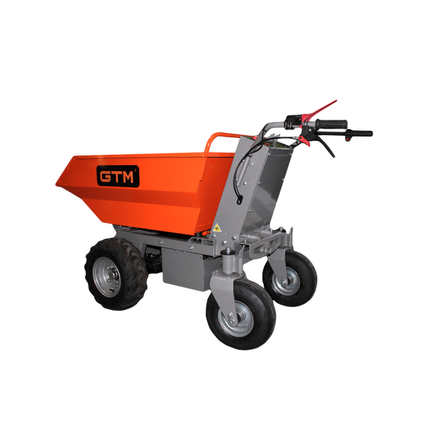 GTM Візок будівельний самохідний на колесах (дампер) 500кг/акк.32Ah, фото , изображение 2 | SNABZHENIE.com.ua GTM Візок будівельний самохідний на колесах (дампер) 500кг/акк.32Ah, фото , изображение 2 | SNABZHENIE.com.ua
