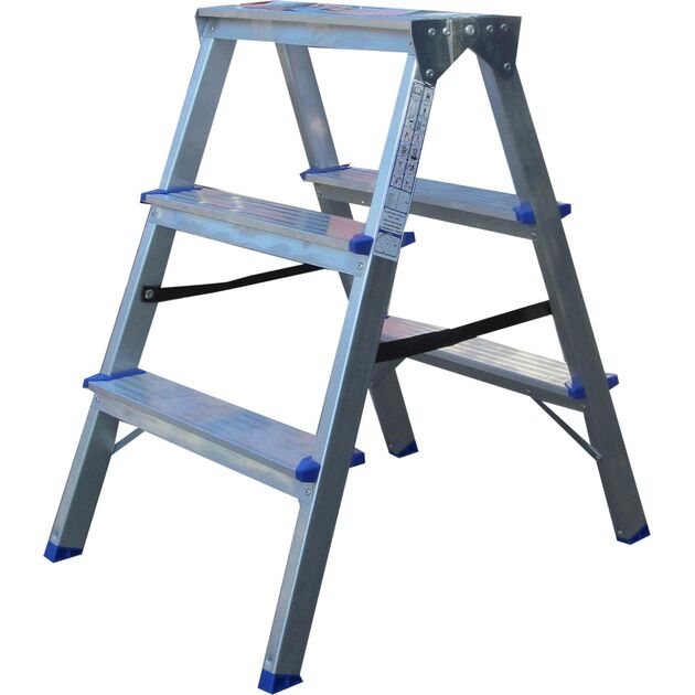 ELKOP Стремянка 3сх. верх.сх. 0,72м, двостороння  DHR403, фото , изображение 2 | SNABZHENIE.com.ua