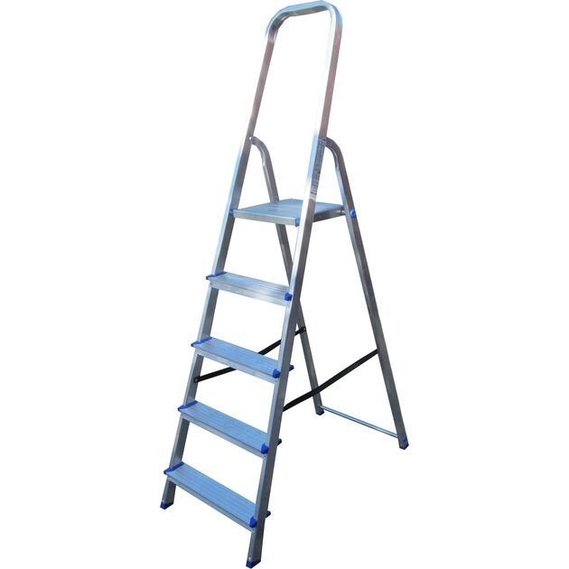 ELKOP Стремянка 5сх. верх.сх.-1,0м ALW 405, фото , изображение 2 | SNABZHENIE.com.ua