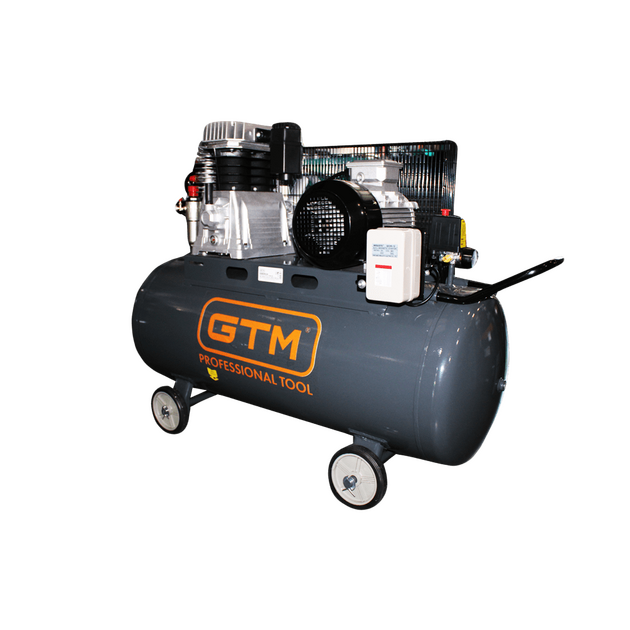 GTM Компресор рес-200л 760/600л/хв 4кВт 10бар 380В 2 циліндри, фото  | SNABZHENIE.com.ua