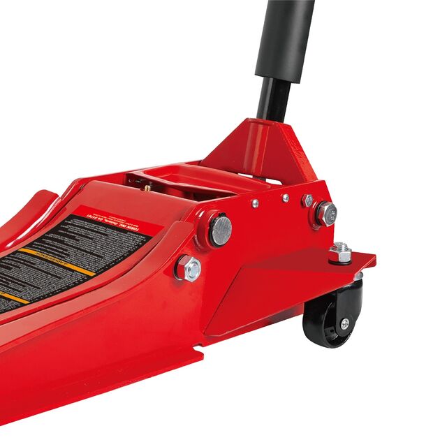 GTM Домкрат підкатний 3т, низький профіль (85-610мм) подвійна помпа, фото , изображение 2 | SNABZHENIE.com.ua