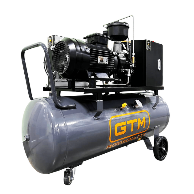 GTM Компресор гвинтовий рес-150л 420л/хв 4кВт 8бар 380В, фото  | SNABZHENIE.com.ua
