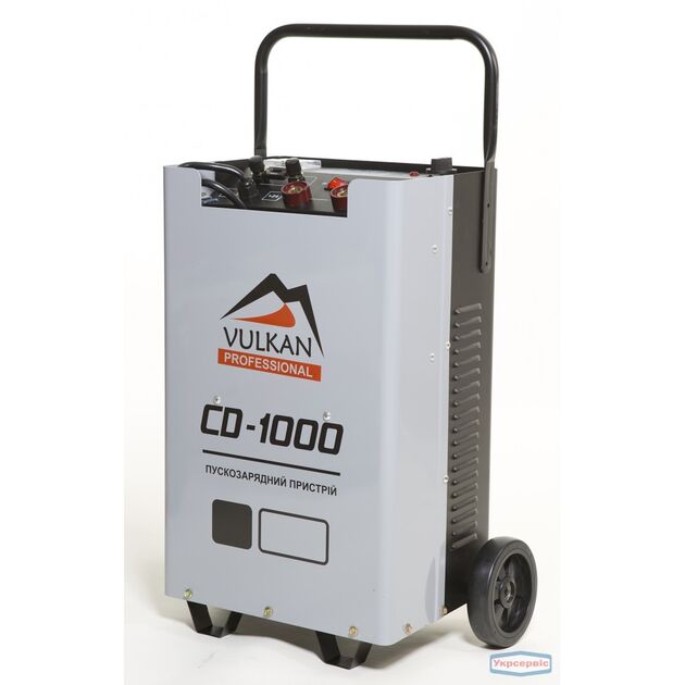 VULKAN Пускозарядний пристрій CD-1000 12/24В 380В, пуск. струм 1000А, АКБ45-1000А, фото  | SNABZHENIE.com.ua