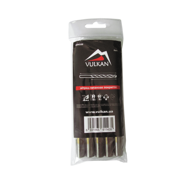 VULKAN Свердло 12,5мм HSS TiN, фото , изображение 2 | SNABZHENIE.com.ua VULKAN Свердло 12,5мм HSS TiN, фото , изображение 2 | SNABZHENIE.com.ua