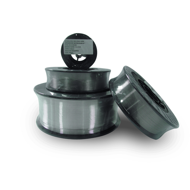 VULKAN Дріт зварюв. нерж. 0,8мм/5кг ER321 (катушка-пластик), фото , изображение 3 | SNABZHENIE.com.ua VULKAN Дріт зварюв. нерж. 0,8мм/5кг ER321 (катушка-пластик), фото , изображение 3 | SNABZHENIE.com.ua