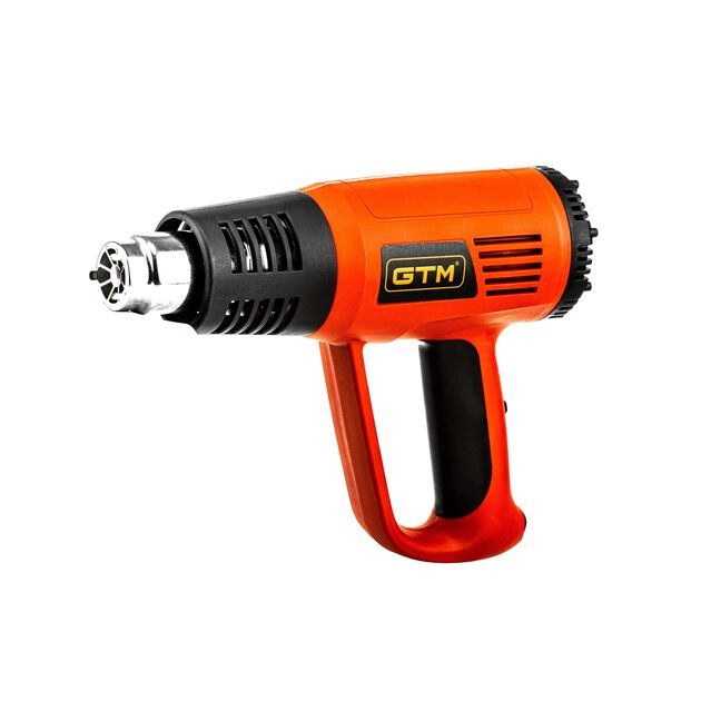 GTM Термоповітродувка HG2000E, 2000Вт, 80-600С, 300/500л/хв, фото  | SNABZHENIE.com.ua