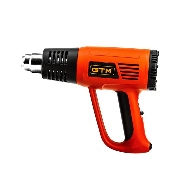 GTM Термоповітродувка HG2000E, 2000Вт, 80-600С, 300/500л/хв, фото , изображение 2 | SNABZHENIE.com.ua GTM Термоповітродувка HG2000E, 2000Вт, 80-600С, 300/500л/хв, фото , изображение 2 | SNABZHENIE.com.ua