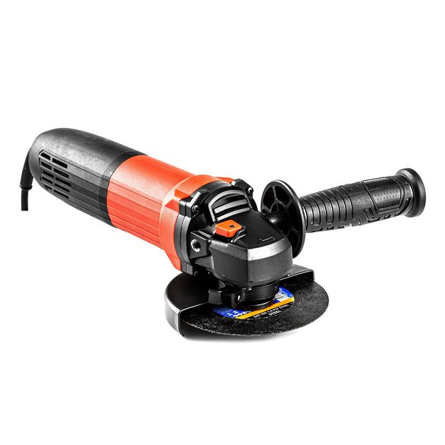 GTM Кутова шліфмашина 125мм AG125/1400VS 1400Вт, 2000-9000об/хв, М14, пл.пуск, фото , изображение 2 | SNABZHENIE.com.ua