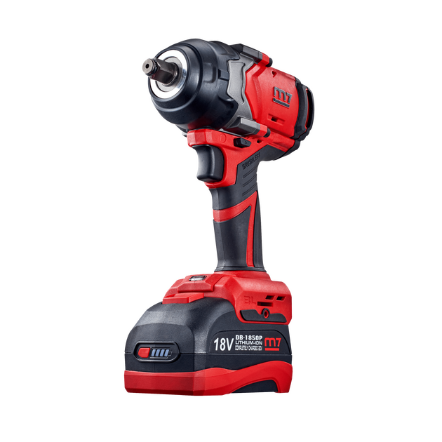 Mighty Seven Гайкокрут ак.уд. 18В, 5Аг, DW-406A 3-швид., 2акк. 1600Нм, 1/2", фото  | SNABZHENIE.com.ua