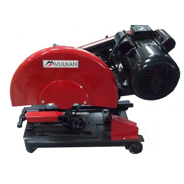 VULKAN Відрізна машина 220В 2,6кВт CM2600/220 400*32мм, 2880об/хв, Сталева зварна основа, фото  | SNABZHENIE.com.ua