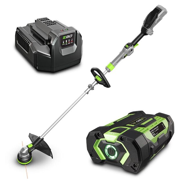 EGO Тріммер акум. ST1401E-ST KIT, 56В, ширина косіння 35см, струна 2,4мм, роз`ємна штанга, акум. 2,5А*год + зарядний пристрій, фото , изображение 3 | SNABZHENIE.com.ua EGO Тріммер акум. ST1401E-ST KIT, 56В, ширина косіння 35см, струна 2,4мм, роз`ємна штанга, акум. 2,5А*год + зарядний пристрій, фото , изображение 3 | SNABZHENIE.com.ua