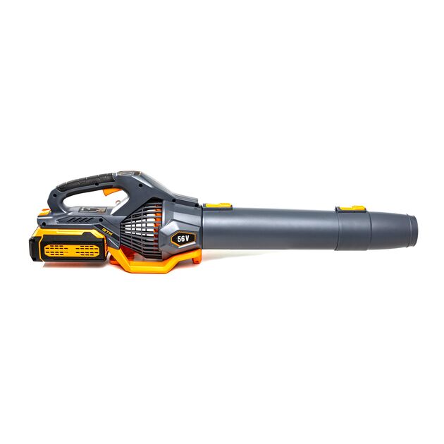 GTM Повітродувка акум. AB56/1374BL KIT, 56В, 1374м3/год, акум. 2,5А*год + зарядний пристрій, фото  | SNABZHENIE.com.ua