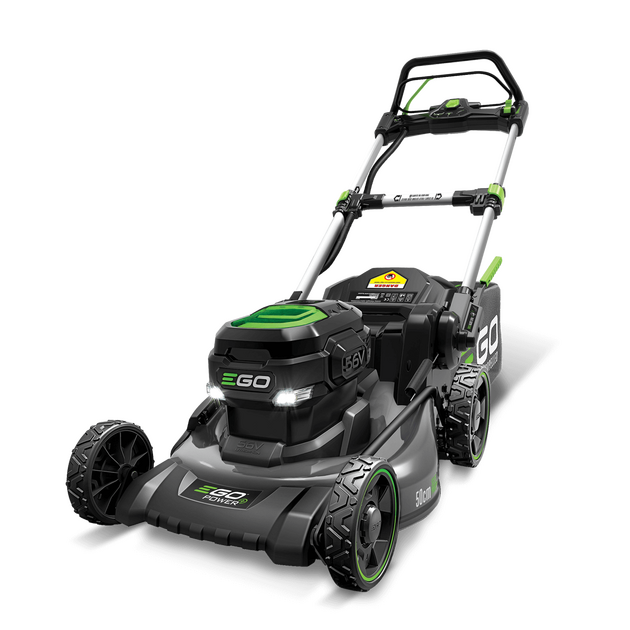 EGO Газонокосарка акум. LM2021E-SP KIT, 56В, ширина зрізу 50см, самохідна, металева дека, акум. 5А*год + зарядний пристрій, фото  | SNABZHENIE.com.ua