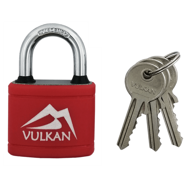 VULKAN Замок навісний PVC 38мм BX0138, фото  | SNABZHENIE.com.ua