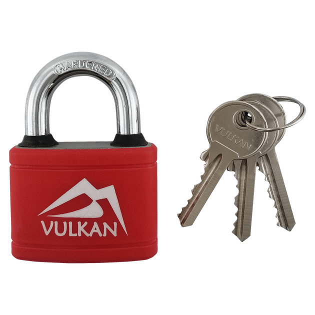 VULKAN Замок навісний PVC 50мм BX0150, фото  | SNABZHENIE.com.ua