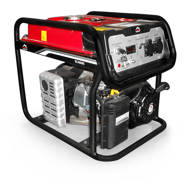 VULKAN Генераторна установка SC4000E-II 1ф 3,2кВт, ел.старт, бак-15л, фото  | SNABZHENIE.com.ua