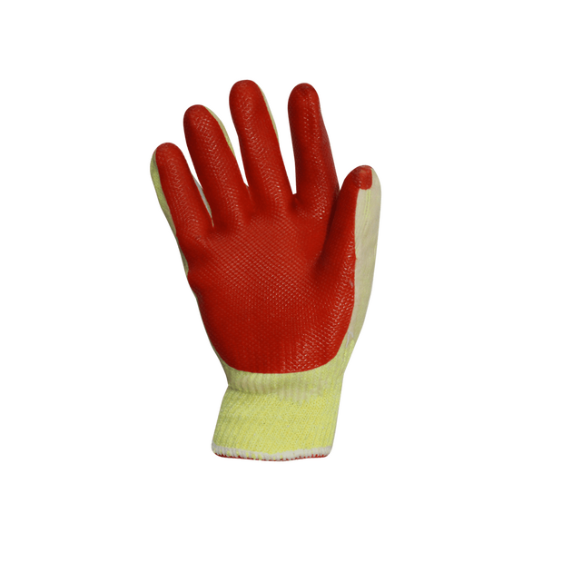 VULKAN Рукавички скло/камінь червоні з рифленим гумовим надолон. р.10, фото , изображение 2 | SNABZHENIE.com.ua
