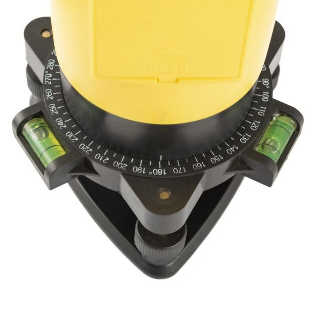 Уровень лазерный самонастраивающийся MASTERTOOL кейс + тренога 30-0904, фото , изображение 4 | SNABZHENIE.com.ua