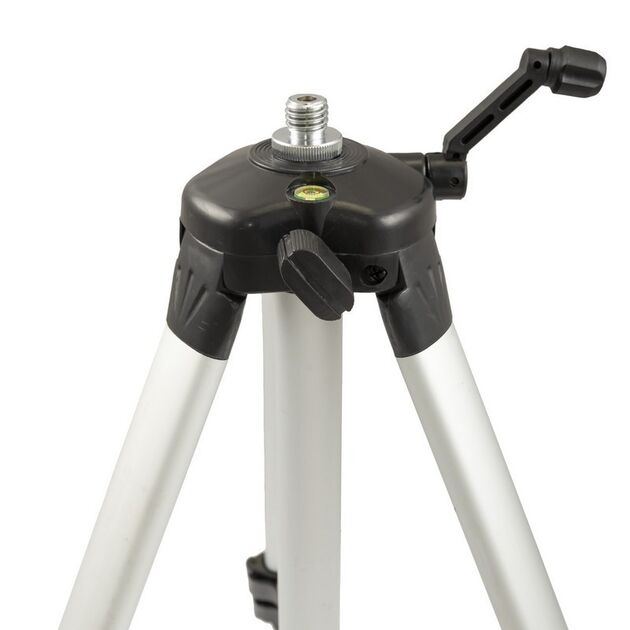 Штатив для лазерного уровня MASTERTOOL 0.45-1.20 м резьба ⅝" 30-0908-B, фото , изображение 6 | SNABZHENIE.com.ua