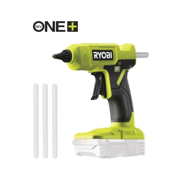 Пистолет клеевой аккумуляторный RYOBI RGLU18-0 ONE+18В (каркас), фото  | SNABZHENIE.com.ua