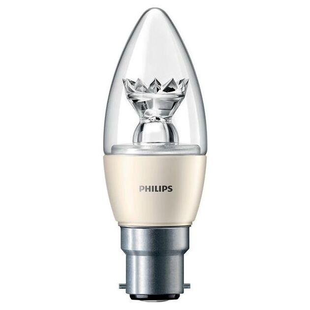 Philips LEDcandle D B22 6-40W 827 B39 CL Master, фото  | SNABZHENIE.com.ua