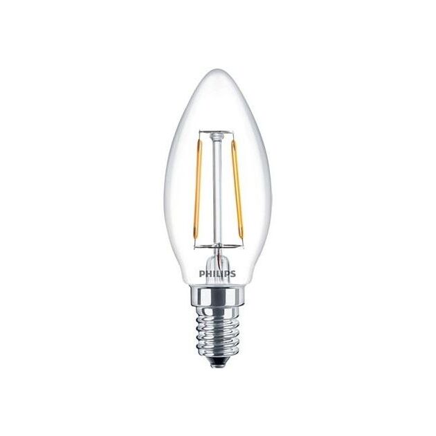 Philips LED Fila ND E14 2.3-25W 2700K 230V B35 1CT APR, фото  | SNABZHENIE.com.ua