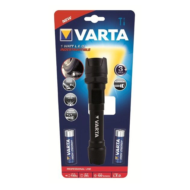 VARTA Indestructible LED 2AA, фото  | SNABZHENIE.com.ua