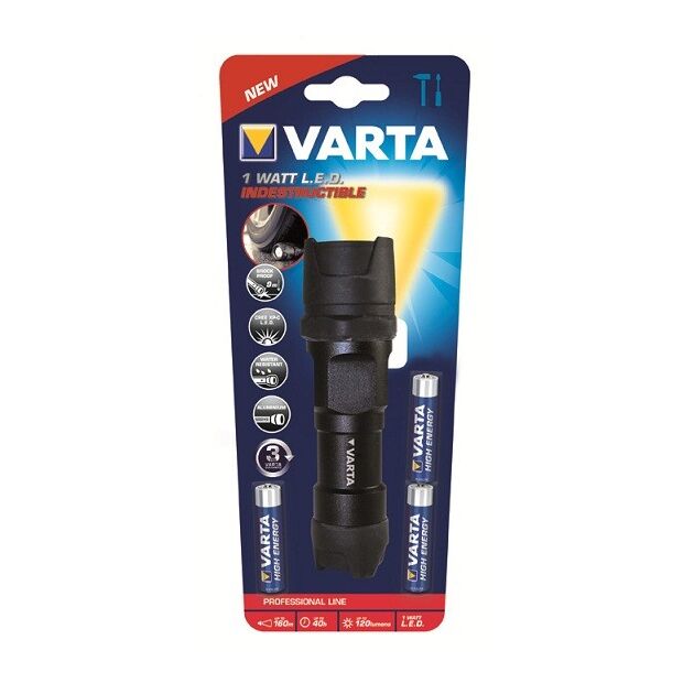 VARTA Indestructible LED 3AAA, фото  | SNABZHENIE.com.ua