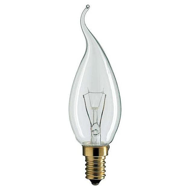 Philips E14 40W 230V BXS35 CL 1CT/4X5F Deco, фото  | SNABZHENIE.com.ua